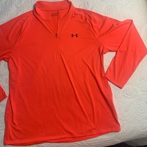 NWOT Under Armour 2XL loose heat gear half zip